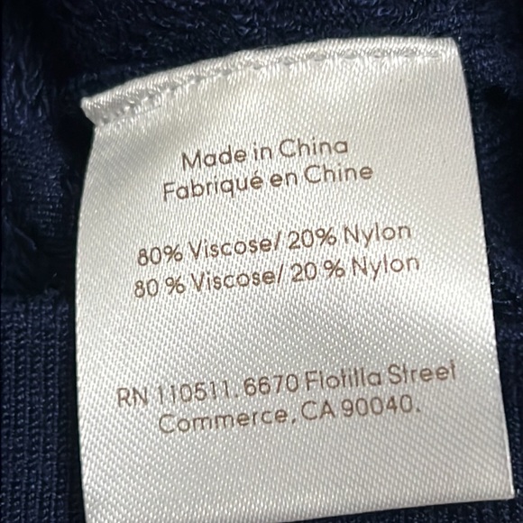 Ingrid & Isabel navy sweater midi dress Sz.S/M 1/2 sleeve stretch blue knit - Picture 13 of 16